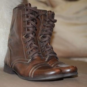 STEVE MADDEN Troopa Combat Boots size w7